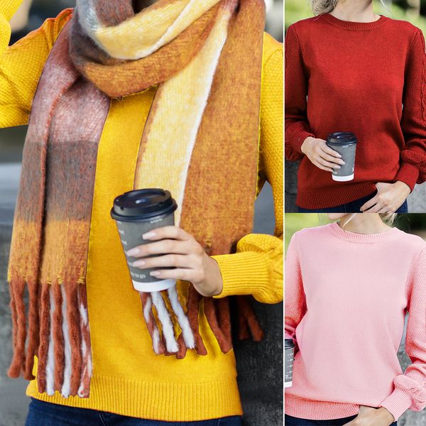 2019 autumn winter new pink jumper o neck casual rhombus veins women sweater long sleeve fashionable knit pullover plus size -x, White;black
2019 autumn winter new pink jumper o neck casual rhombus veins women sweater long sleeve fashionable knit pullover plus size -x, White;black