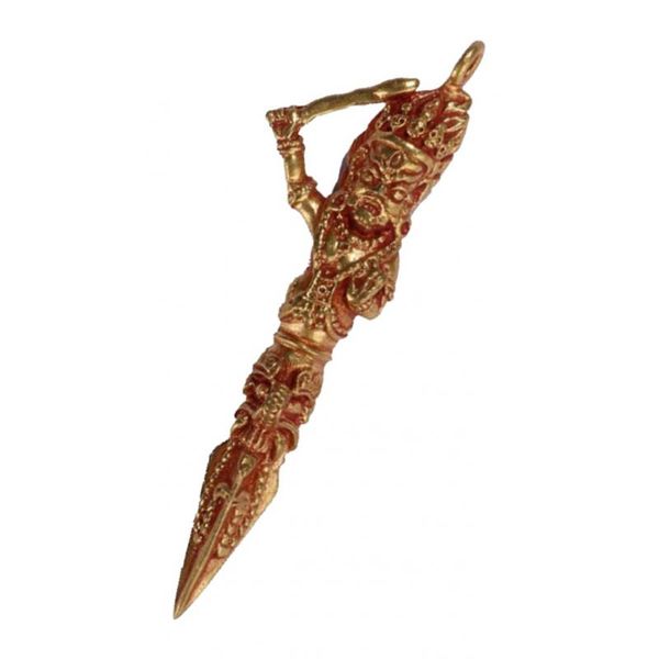 golden charm vajra dorje phurba amulet pendant nepal religion diy necklace accs
golden charm vajra dorje phurba amulet pendant nepal religion diy necklace accs