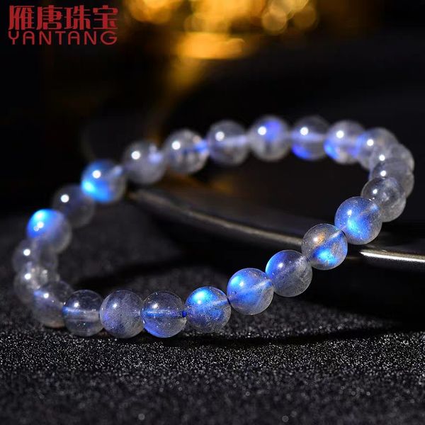 newly natural labradorite blue light crystal round beads bracelet women 7mm 8mm 9mm 10mm 11mm grey moonstone stone, Golden;silver
newly natural labradorite blue light crystal round beads bracelet women 7mm 8mm 9mm 10mm 11mm grey moonstone stone, Golden;silver
