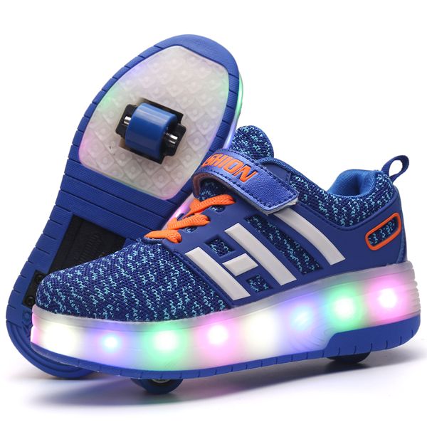heelys led flashing roller skate shoes kids invisible double wheels boy girl roller skate luminous shoes sneakers boots, Black
heelys led flashing roller skate shoes kids invisible double wheels boy girl roller skate luminous shoes sneakers boots, Black