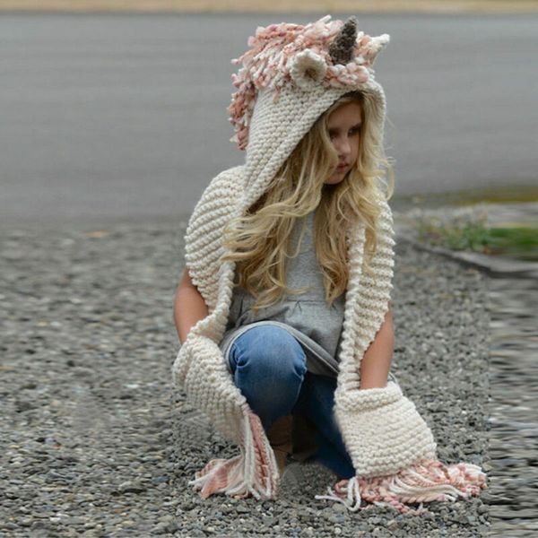 girls/women unicorn hooded scarf animal hoodie cowl crochet knitted beanie hat kids adults cosplay cartoon scarf birthday gift, Blue;gray
girls/women unicorn hooded scarf animal hoodie cowl crochet knitted beanie hat kids adults cosplay cartoon scarf birthday gift, Blue;gray