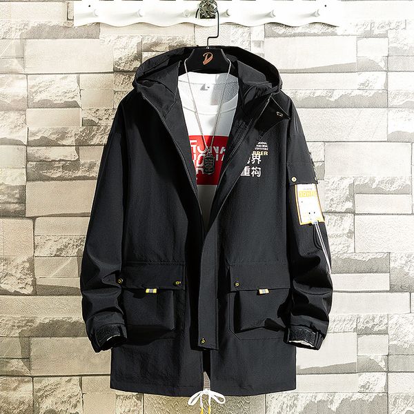 autumn and winter men's windshirts new fashion leisure printing men's windshirts with caps, Tan;black
autumn and winter men's windshirts new fashion leisure printing men's windshirts with caps, Tan;black