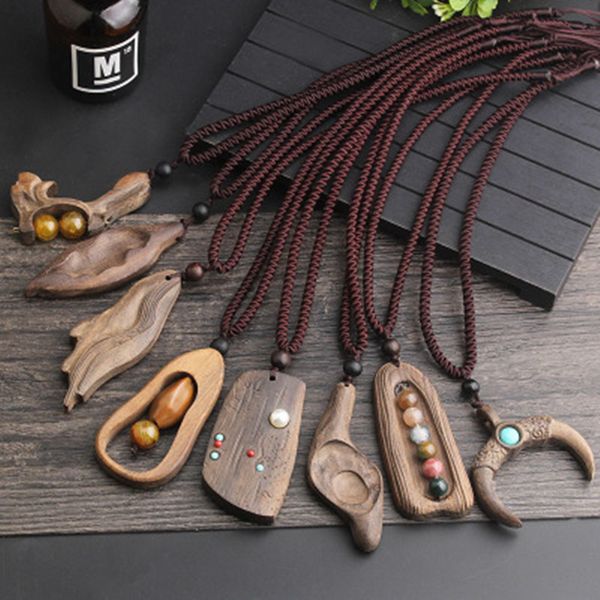 2019 new women men necklace handmade vintage resin wood statement necklaces & pendants long rope wooden necklace jewelry gifts, Silver
2019 new women men necklace handmade vintage resin wood statement necklaces & pendants long rope wooden necklace jewelry gifts, Silver