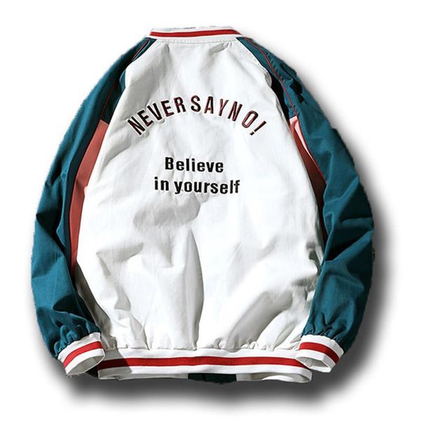 vintage japanese mens jackets and coats cotton splicing fashion casual loose stand windbreaker new letter printing bomber jacket young m-5xl, Black;brown
vintage japanese mens jackets and coats cotton splicing fashion casual loose stand windbreaker new letter printing bomber jacket young m-5xl, Black;brown