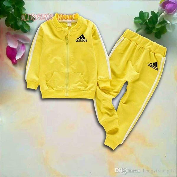 AD Kids Sets 1-4T Kids Cardigan Zipper Coats Pants 2Pcs/sets Children Sports Sets Long Sleeve Coats 90% Cotton 3 stripes Kids sets.
AD Kids Sets 1-4T Kids Cardigan Zipper Coats Pants 2Pcs/sets Children Sports Sets Long Sleeve Coats 90% Cotton 3 stripes Kids sets.