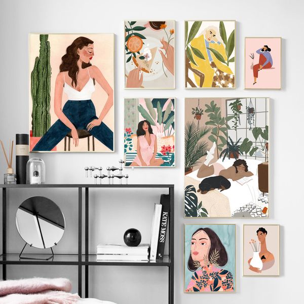fashion girl cactus flower plant wall art canvas painting nordic posters and prints wall pictures for living room bedroom decor
fashion girl cactus flower plant wall art canvas painting nordic posters and prints wall pictures for living room bedroom decor