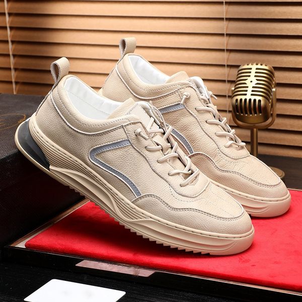 luxurys men shoes black whiter leather designer sneakers classic shoes fashion style triple walking hiking shoes light casual shoe size6 
luxurys men shoes black whiter leather designer sneakers classic shoes fashion style triple walking hiking shoes light casual shoe size6