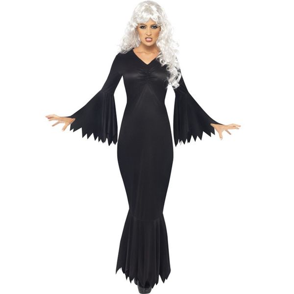 halloween cosplay solid color dress spring mermaid slim clothing for female fashion ladies party dresses, White;black
halloween cosplay solid color dress spring mermaid slim clothing for female fashion ladies party dresses, White;black