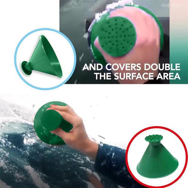 car window ice clean brush magic shovel cone shaped remover ice tool winter car tool snow windshield funnel scraper
car window ice clean brush magic shovel cone shaped remover ice tool winter car tool snow windshield funnel scraper