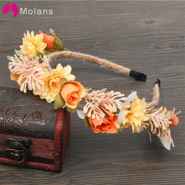molans fashion flower headbands solid stimulation floral headpiece art pgraphy girls hair accessories bride wedding hairband
molans fashion flower headbands solid stimulation floral headpiece art pgraphy girls hair accessories bride wedding hairband