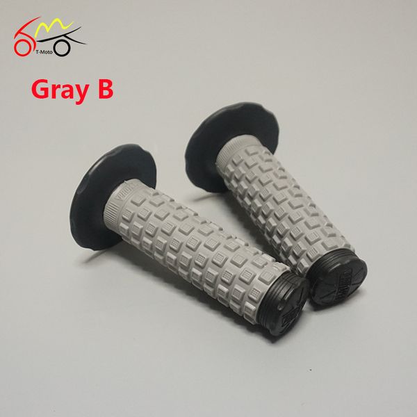 black gray grips dirt bike gel handle bar motorcycle 7/8" motocross hand grips mx pillow 0805
black gray grips dirt bike gel handle bar motorcycle 7/8" motocross hand grips mx pillow 0805