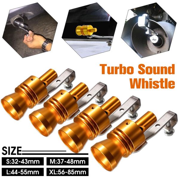 gold motorbike car exhaust fake turbo whistle pipe sound muffler blow off valve bov universal simulator whistler s/m/l/xl
gold motorbike car exhaust fake turbo whistle pipe sound muffler blow off valve bov universal simulator whistler s/m/l/xl