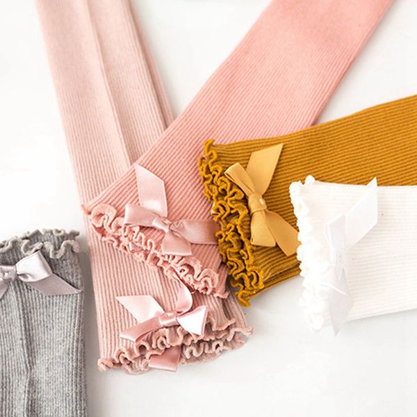 2020 new cotton knee tube baby girls solid color lace children socks baby girl bow sock knee high for toddler, Pink;yellow
2020 new cotton knee tube baby girls solid color lace children socks baby girl bow sock knee high for toddler, Pink;yellow