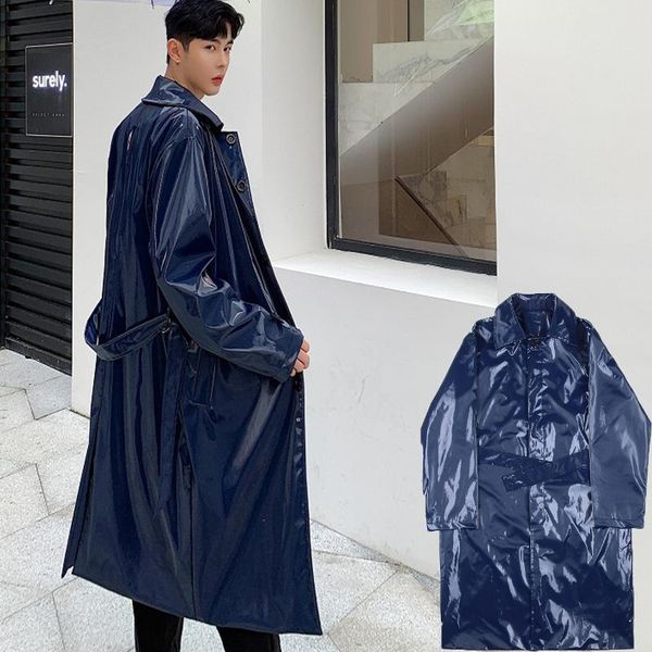 plus size faux pu leather wrap belt sashes windbreaker long trench coat slim loose bling bright streetwear chaqueta men fashion, Tan;black
plus size faux pu leather wrap belt sashes windbreaker long trench coat slim loose bling bright streetwear chaqueta men fashion, Tan;black