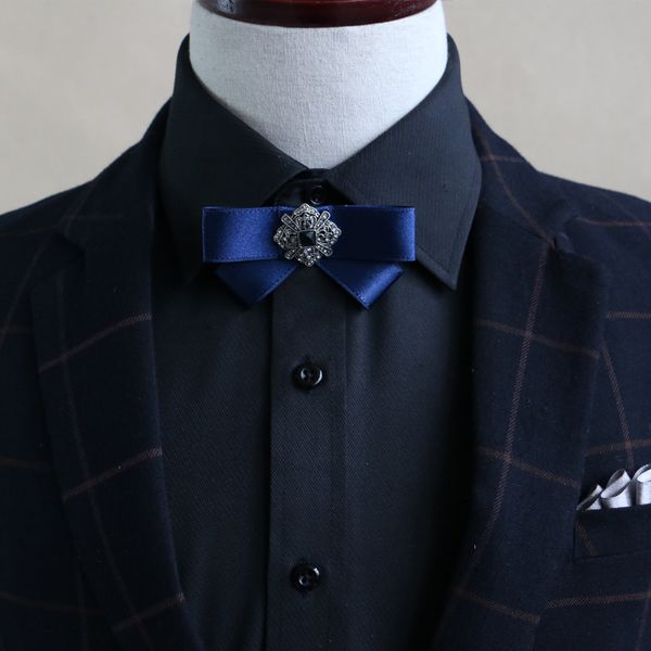 2018 fashion design school children boy girl party club tv show cravat ties accessories double layers british rhinestone bow tie, Black;gray
2018 fashion design school children boy girl party club tv show cravat ties accessories double layers british rhinestone bow tie, Black;gray