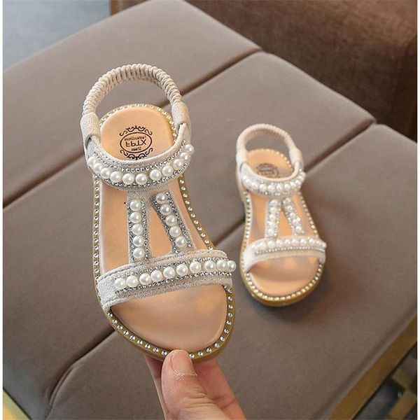 girls summer princess sandals elastic band sandals girls pearl decoration single shoes kids performance shoe 07, Black;red
girls summer princess sandals elastic band sandals girls pearl decoration single shoes kids performance shoe 07, Black;red