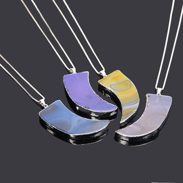fashion natural stone meniscus knife charm pendant necklaces crystal irregular pattern alloy chain link necklace jewelry gifts, Silver
fashion natural stone meniscus knife charm pendant necklaces crystal irregular pattern alloy chain link necklace jewelry gifts, Silver