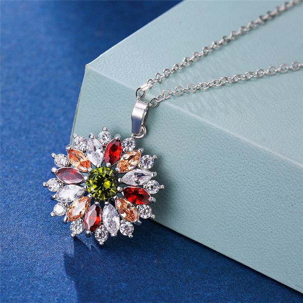 rongxing multicolor crystal big flower pendant snowflake necklaces for women 925 silver rose gold chain necklace wedding jewelry
rongxing multicolor crystal big flower pendant snowflake necklaces for women 925 silver rose gold chain necklace wedding jewelry