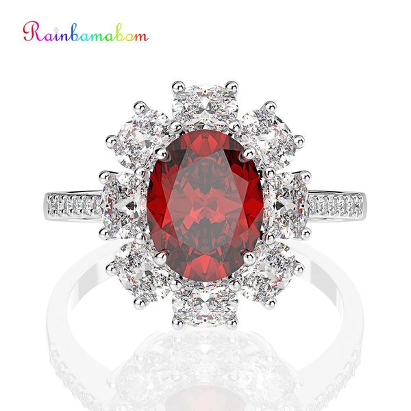 rainbamabom 925 solid sterling silver created moissanite ruby gemstone wedding engagement ring fine jewelry wholesale, Golden;silver
rainbamabom 925 solid sterling silver created moissanite ruby gemstone wedding engagement ring fine jewelry wholesale, Golden;silver
