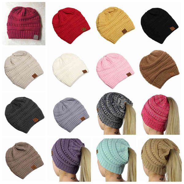 Cc ponytail beanie hat 15 color women crochet knit cap winter kullie beanie warm cap female knitted tyli h hat 50pc fm203
Cc ponytail beanie hat 15 color women crochet knit cap winter kullie beanie warm cap female knitted tyli h hat 50pc fm203