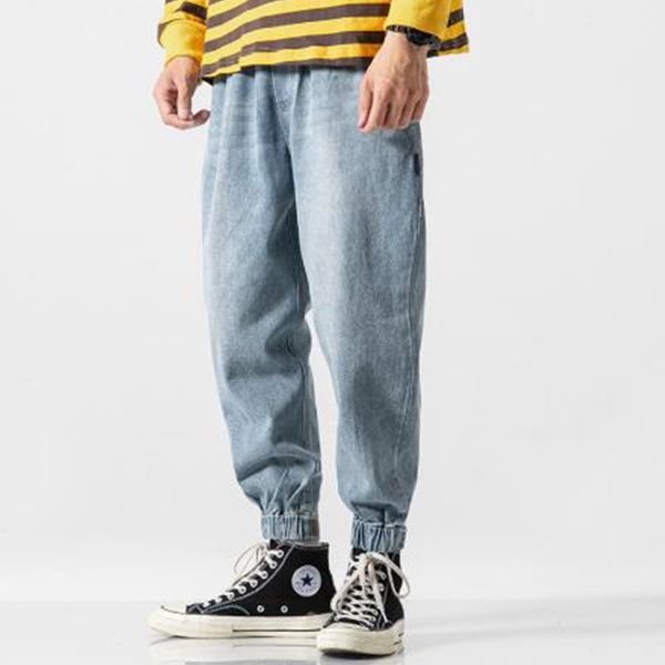 мужчины свободный свободный гарем жан jogger sweatpants мужской vintagehip hop эластичный пояс широкую ногу джинсовые штаны cargo брюк, Blue
мужчины свободный свободный гарем жан jogger sweatpants мужской vintagehip hop эластичный пояс широкую ногу джинсовые штаны cargo брюк, Blue