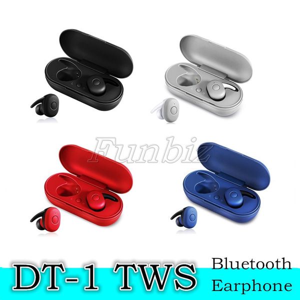 100pcs dt-1 tws wireless mini bluetooth earphone mobile stereo earbuds sport headset with mic portable charging box for all smartphones
100pcs dt-1 tws wireless mini bluetooth earphone mobile stereo earbuds sport headset with mic portable charging box for all smartphones