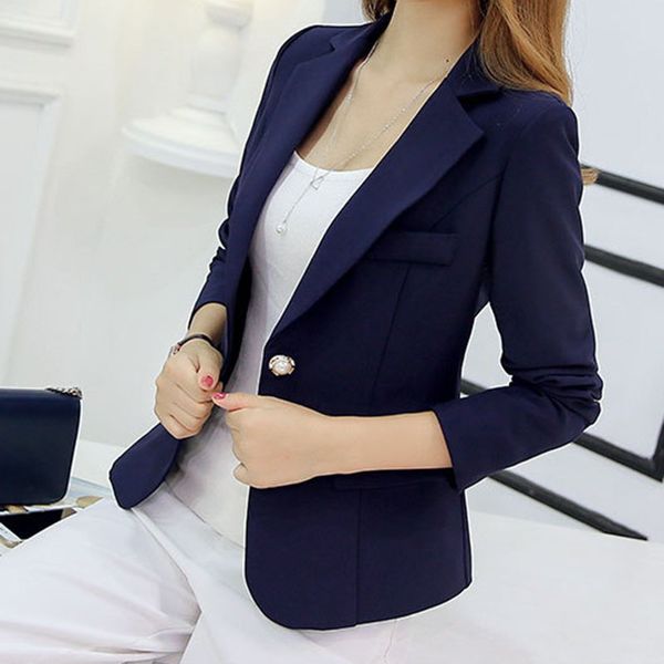 *blazer women new arrivals 2019 ladies blazers sleeve long business office suit jackets female blue purple gray blaser femme* h, White;black
*blazer women new arrivals 2019 ladies blazers sleeve long business office suit jackets female blue purple gray blaser femme* h, White;black