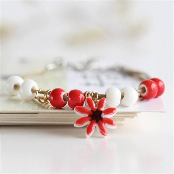 korea designer flower ceramic charm bracelet korean creative handworkstyle couple bracelet ornament jewelry charm men bracelet, Golden;silver
korea designer flower ceramic charm bracelet korean creative handworkstyle couple bracelet ornament jewelry charm men bracelet, Golden;silver