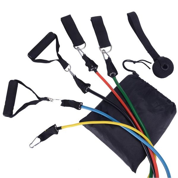 11pcs /set resistance bands set latex tubes pull rope with door anchor handles yoga band tube resistance bands set
11pcs /set resistance bands set latex tubes pull rope with door anchor handles yoga band tube resistance bands set