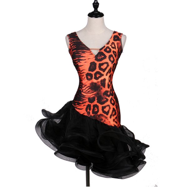 leopard black ladies latin dance dresses competition for women ballroom dress salsa tango dress women's plus size bambina, Black;red
leopard black ladies latin dance dresses competition for women ballroom dress salsa tango dress women's plus size bambina, Black;red