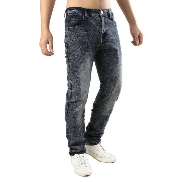 cloudstyle new men's jeans pleats slim stretch denim casual male pants fashion long trousers jean homme regular outwears pants, Blue
cloudstyle new men's jeans pleats slim stretch denim casual male pants fashion long trousers jean homme regular outwears pants, Blue