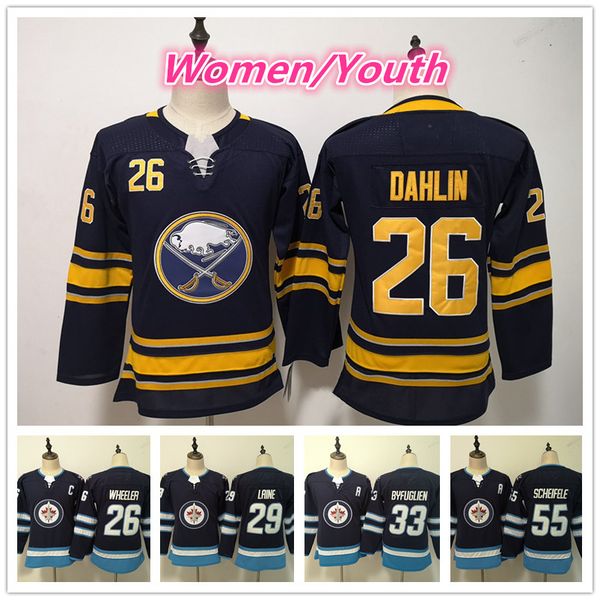Youth 26 Rasmus Dahlin Winnipeg Jets 29 Patrik Laine 33 Dustin Byfuglien 55 Mark Scheifele 26 Blake Wheeler Women's hockey Jersey Stitched
Youth 26 Rasmus Dahlin Winnipeg Jets 29 Patrik Laine 33 Dustin Byfuglien 55 Mark Scheifele 26 Blake Wheeler Women's hockey Jersey Stitched
