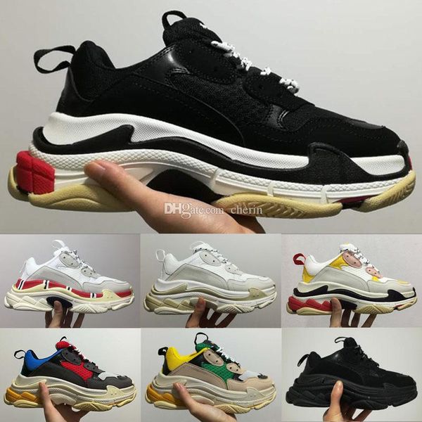 HOT Paris Triple-S Designer Luxury Shoes Low Top Triple S Men's and Women's Casual Shoes 36-45 
HOT Paris Triple-S Designer Luxury Shoes Low Top Triple S Men's and Women's Casual Shoes 36-45