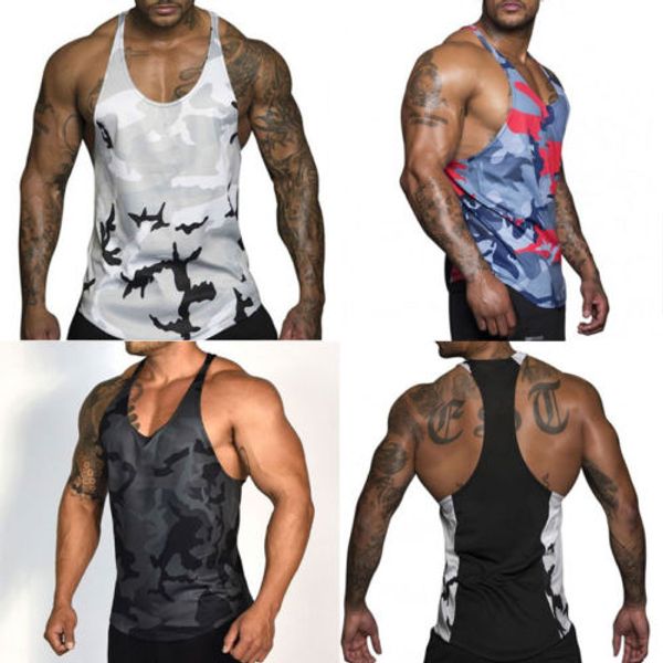 2020 men' gym sport singlet training bodybuilding tank fitness vest muscle shirt, White;black
2020 men' gym sport singlet training bodybuilding tank fitness vest muscle shirt, White;black