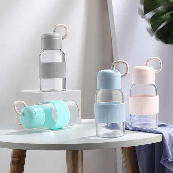 high borosilicate glass water bottle 360ml small portable travel coffee cups lovers milk juice glass drinking set eco-friendly
high borosilicate glass water bottle 360ml small portable travel coffee cups lovers milk juice glass drinking set eco-friendly