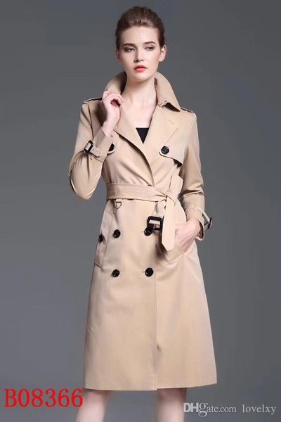 women's trench coats double breasted long windbreaker belt waterproof british coat new high-end english style autumn winter solid color, Tan;black
women's trench coats double breasted long windbreaker belt waterproof british coat new high-end english style autumn winter solid color, Tan;black