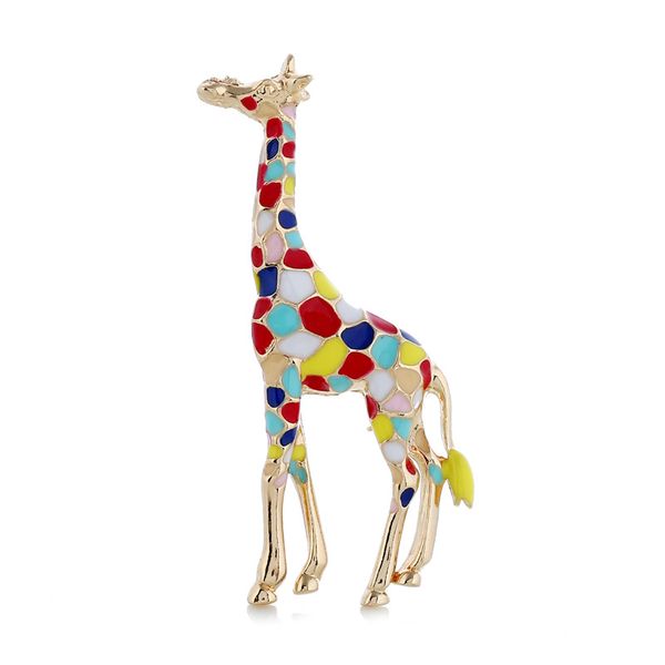 blow-out color oil-dripping giraffe brooch exaggerates men's and women's brooches, Gray
blow-out color oil-dripping giraffe brooch exaggerates men's and women's brooches, Gray