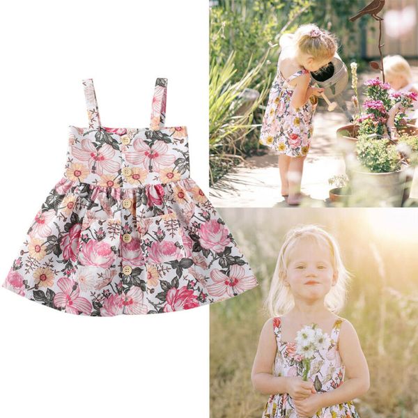 citgeesummer toddler kid baby girl floral pageant party princess strap tutu gown dress sundress, Red;yellow
citgeesummer toddler kid baby girl floral pageant party princess strap tutu gown dress sundress, Red;yellow