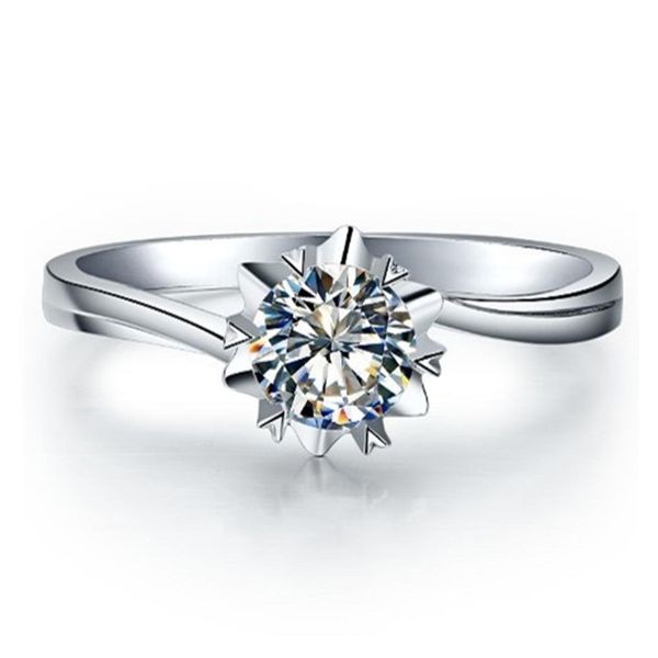 test positive brand snowflake ring 1ct moissanite diamond engagement solitaire flower ring women s925 sterling silver jewelry, Golden;silver
test positive brand snowflake ring 1ct moissanite diamond engagement solitaire flower ring women s925 sterling silver jewelry, Golden;silver