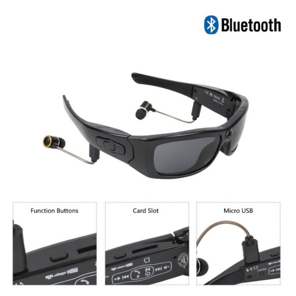солнцезащитные очки камеры с аудио и видео стерео записи камерой bluetooth очки широким углом 120 градусов 1080p открытые спортивные солнцез, White;black
солнцезащитные очки камеры с аудио и видео стерео записи камерой bluetooth очки широким углом 120 градусов 1080p открытые спортивные солнцез, White;black