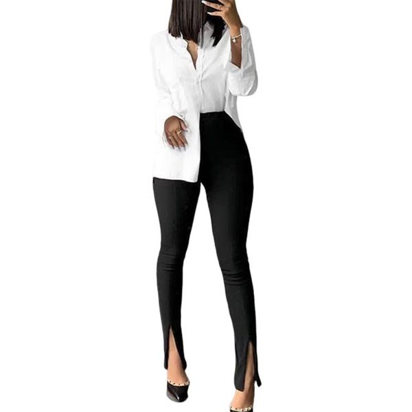 solid super elastic waist pocket side split elegant split pencil pants women bottom high waist office ladies skinny slim pants, Black;white
solid super elastic waist pocket side split elegant split pencil pants women bottom high waist office ladies skinny slim pants, Black;white