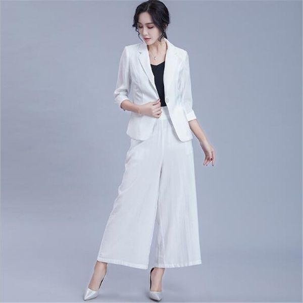 весна 2020europe женщины моды широкую ногу брюки костюмы женские офис one button blazer рабочая одежда две пьесы рабочая одежда костюмы a67, White
весна 2020europe женщины моды широкую ногу брюки костюмы женские офис one button blazer рабочая одежда две пьесы рабочая одежда костюмы a67, White