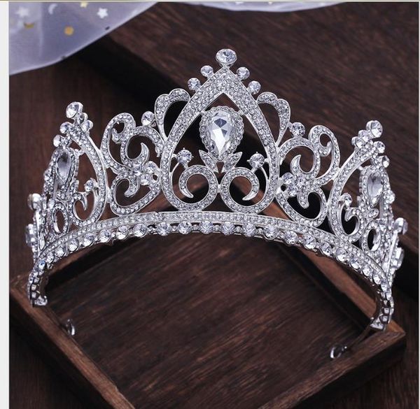 princess crown bride headdress wedding water diamond crown show pgraphs hair ornaments wedding garment accessories, Slivery;golden
princess crown bride headdress wedding water diamond crown show pgraphs hair ornaments wedding garment accessories, Slivery;golden