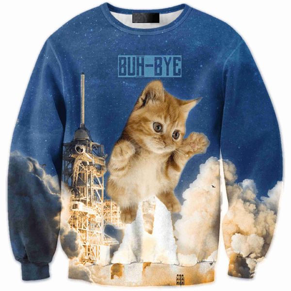 men's 3-d smoke cat printed sanitary wardrobe long sleeve sleeve tide men's sanitary wardrobe printing blouse hoodies, Black
men's 3-d smoke cat printed sanitary wardrobe long sleeve sleeve tide men's sanitary wardrobe printing blouse hoodies, Black