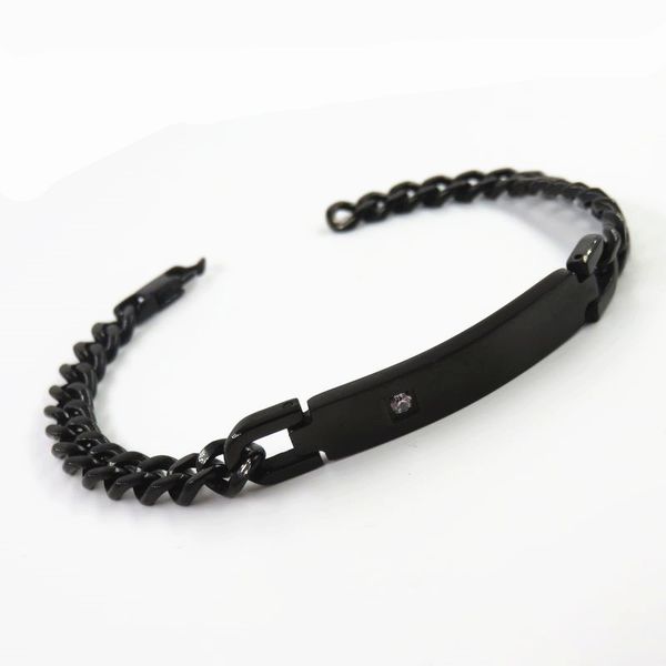 black color chain bracelet with rhinestone blank id bar bracelet diy logo gift jewelry for man & women
black color chain bracelet with rhinestone blank id bar bracelet diy logo gift jewelry for man & women
