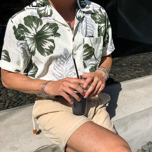 2020 fashion men short sleeve shirts flower pattern floral shirt man casual loose breathable blouse summer hawaiian camisa, White;black
2020 fashion men short sleeve shirts flower pattern floral shirt man casual loose breathable blouse summer hawaiian camisa, White;black