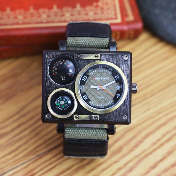 2019 shiweibao new style men gentleman fashion nylon strap wristwatches boys personality multi-function waterproof cool watches, Slivery;brown
2019 shiweibao new style men gentleman fashion nylon strap wristwatches boys personality multi-function waterproof cool watches, Slivery;brown