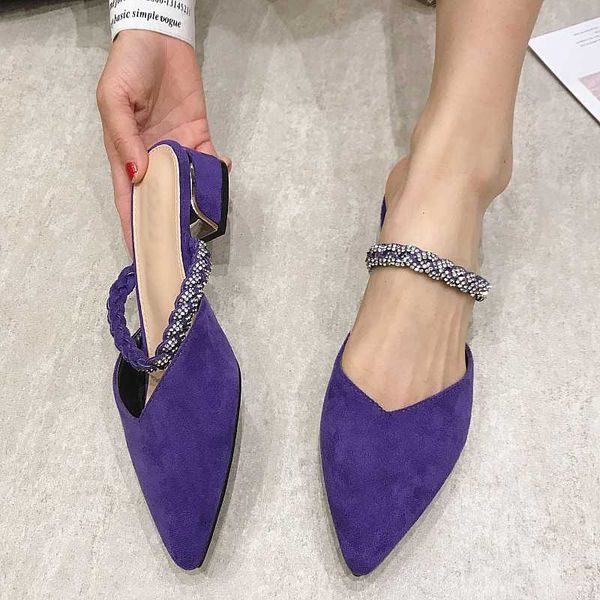 2020 summer new women's slippers pumps pointed toe fashion women slides outside shoes footwear mary jane shoes black 9 10
2020 summer new women's slippers pumps pointed toe fashion women slides outside shoes footwear mary jane shoes black 9 10