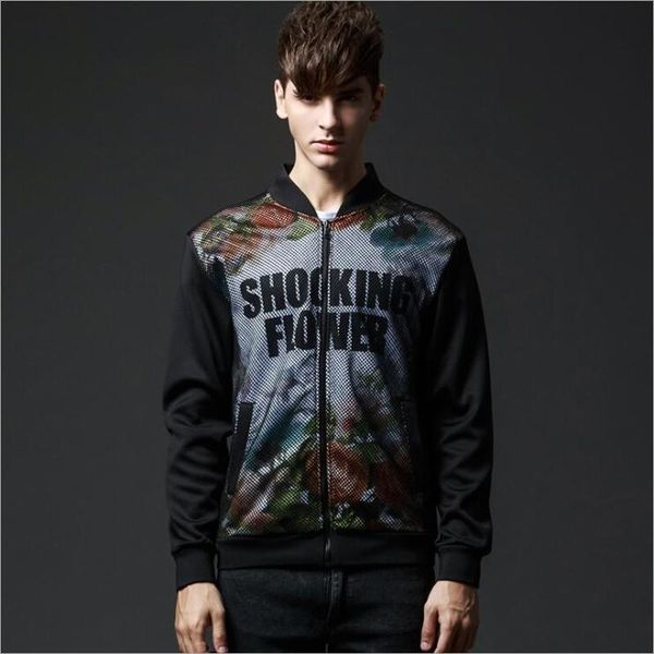 mens autumn bomber jackets mens fashion casual slim fit print jacket coats hip hop baseball jackets brand outwear, Black;brown
mens autumn bomber jackets mens fashion casual slim fit print jacket coats hip hop baseball jackets brand outwear, Black;brown