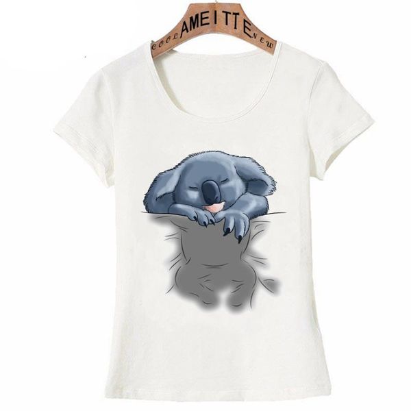 funny koala sleeping in my print t-shirt summer fashion woment-shirts casual tee shirt, White
funny koala sleeping in my print t-shirt summer fashion woment-shirts casual tee shirt, White